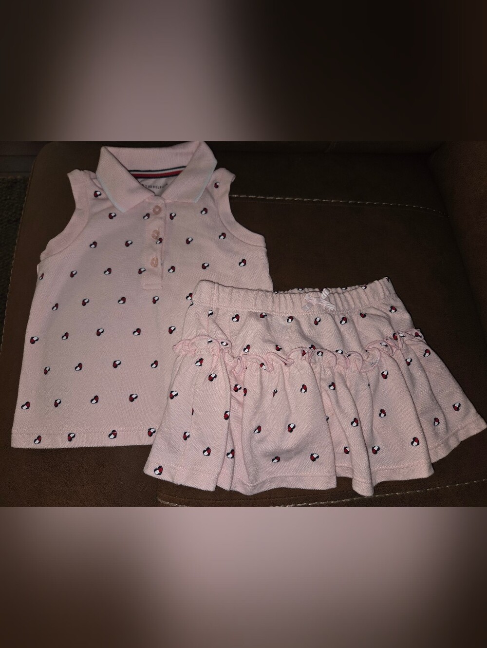 Tommy Hilfiger
Baby Girls' Printed Top and Skirted Bloomers, 2-Piece Set